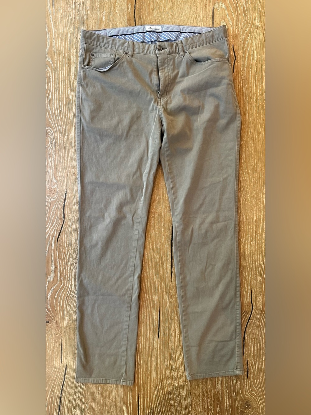 Peter Millar Tan - 35x33 - Ultimate Sateen Five-Pocket Pant